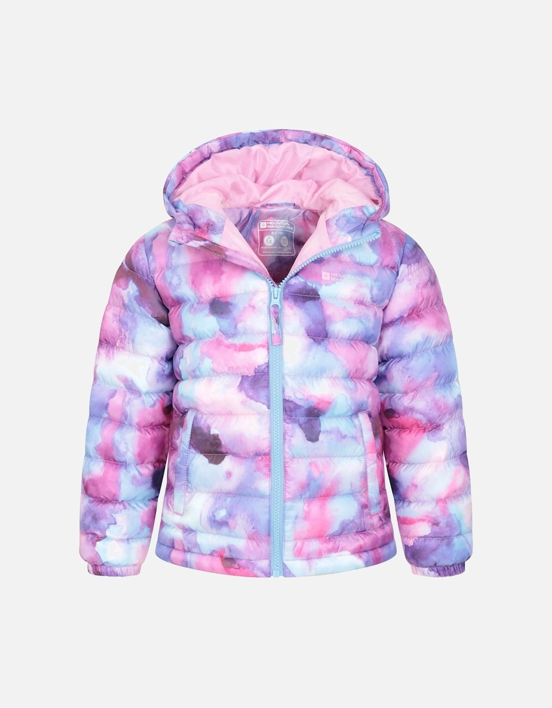 Childrens/Kids Seasons Watercolour Padded Jacket