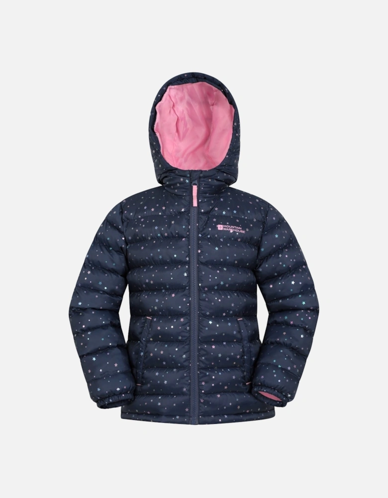 Childrens/Kids Seasons Stars Padded Jacket