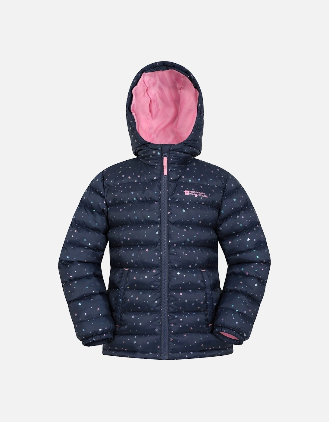 Childrens/Kids Seasons Stars Padded Jacket, 5 of 4