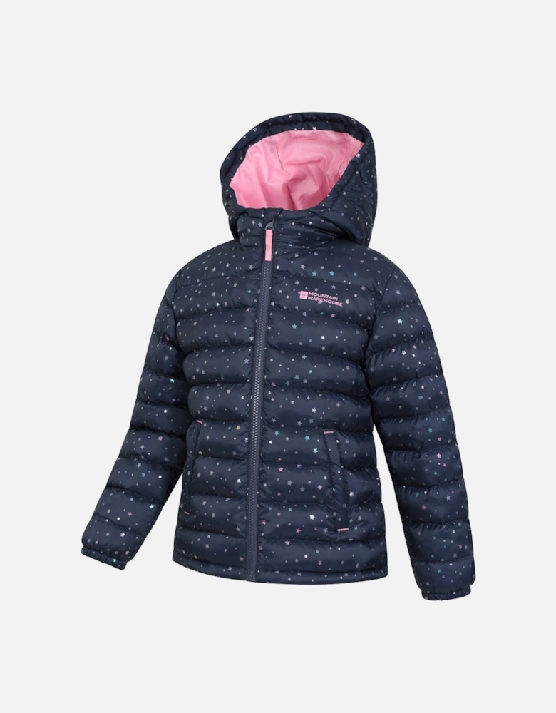 Childrens/Kids Seasons Stars Padded Jacket