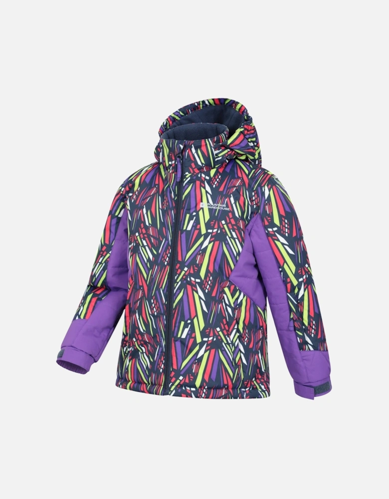 Childrens/Kids Vortex Printed Ski Jacket