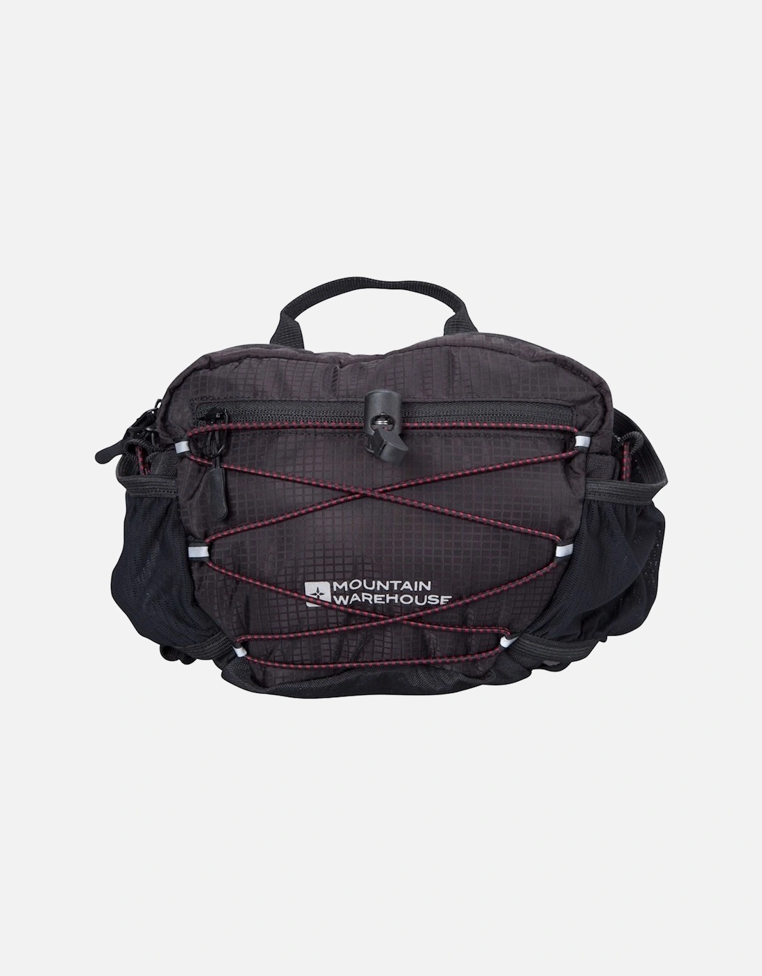 Mountain Warehouse Unisex Black Traverse Waist Bag - Size: One Size
