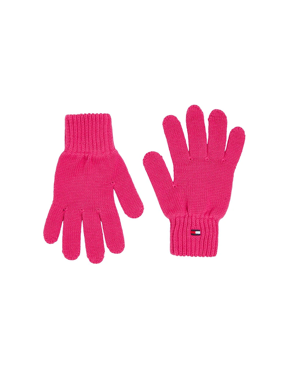 Kids Small Flag Gloves - Hot Magenta, 2 of 1