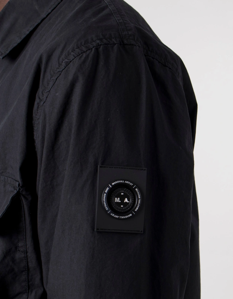 Slim Fit Parachute Cotton Overshirt