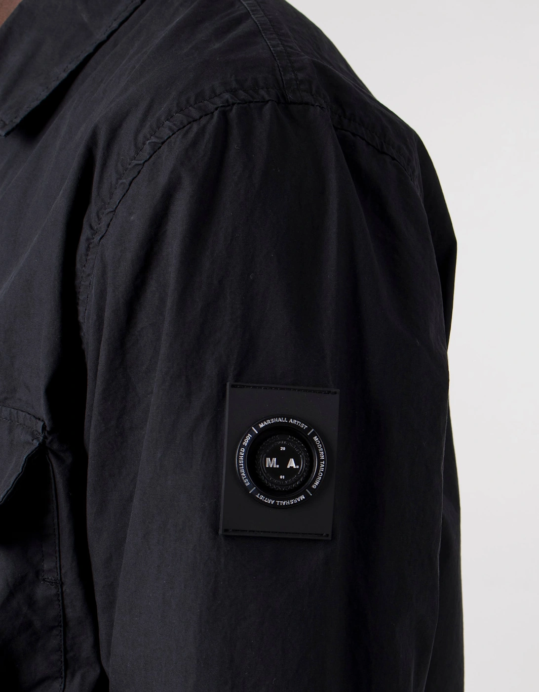 Slim Fit Parachute Cotton Overshirt