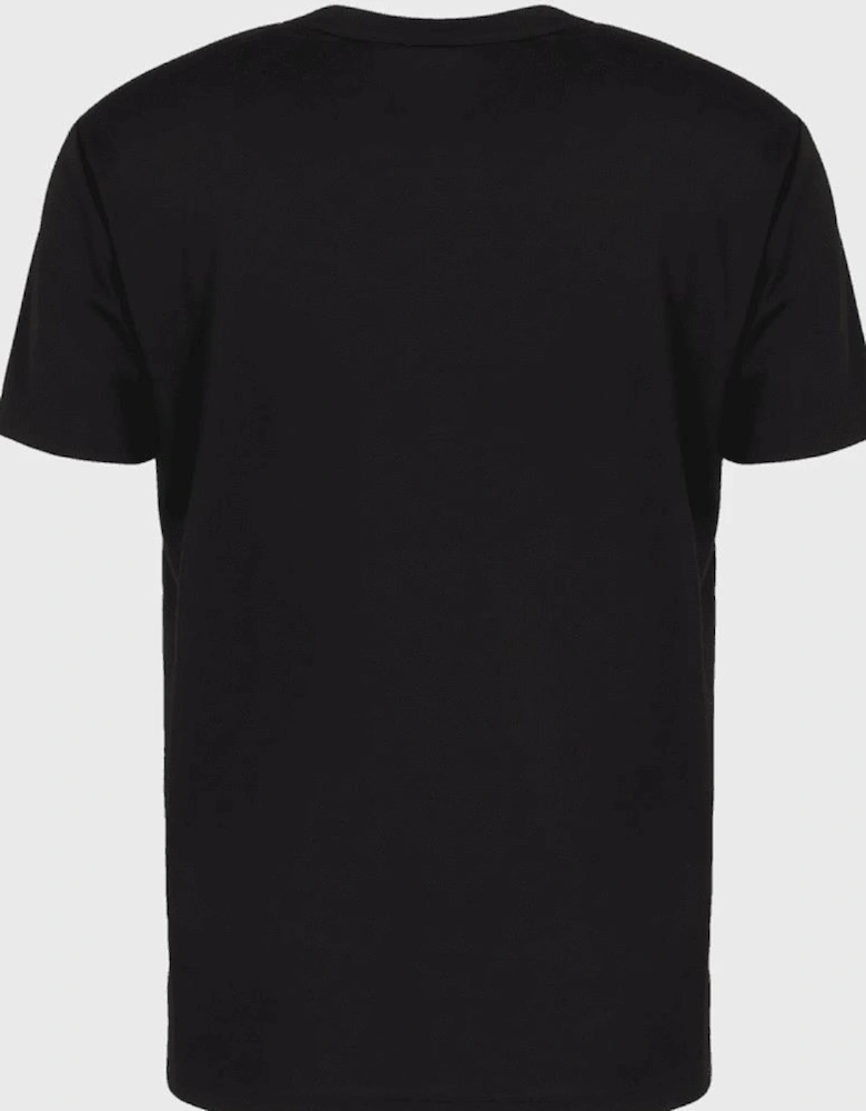 Basic Crest Logo Black T-Shirt