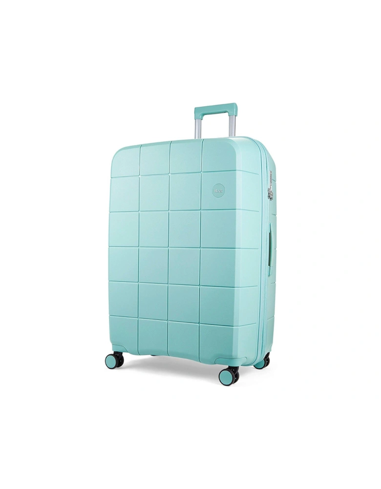 Pixel 8 wheel Hardshell Large Suitcase with TSA lock -Pastel Green
