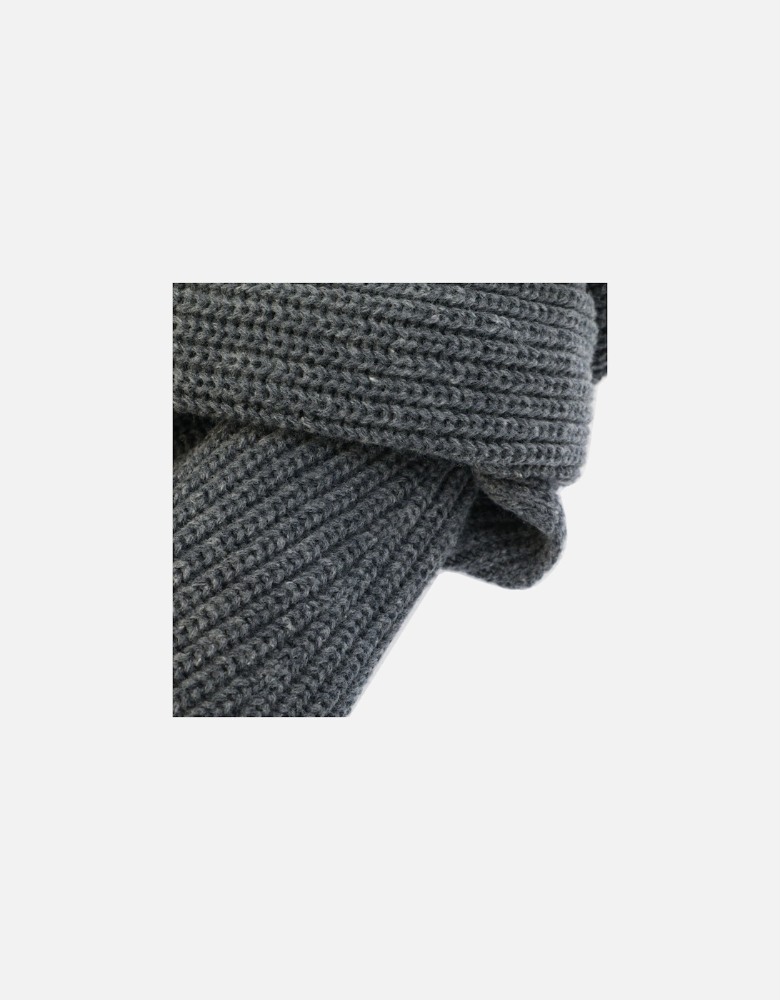Mens Platet Knitted Scarf