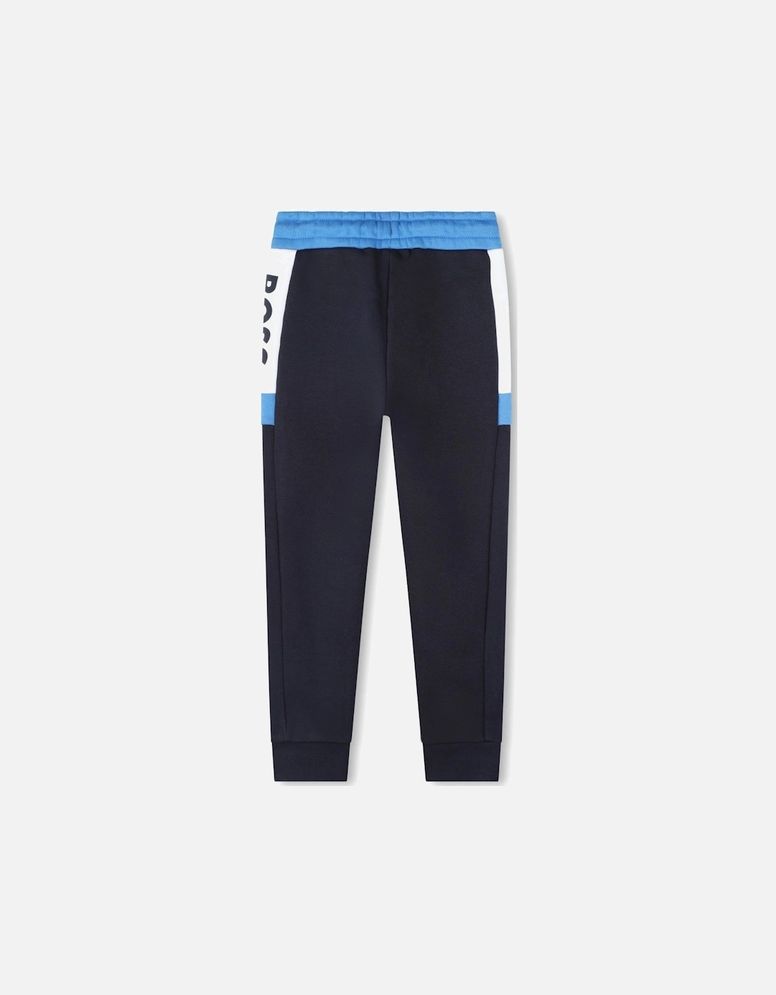 Navy and Blue Logo Joggers