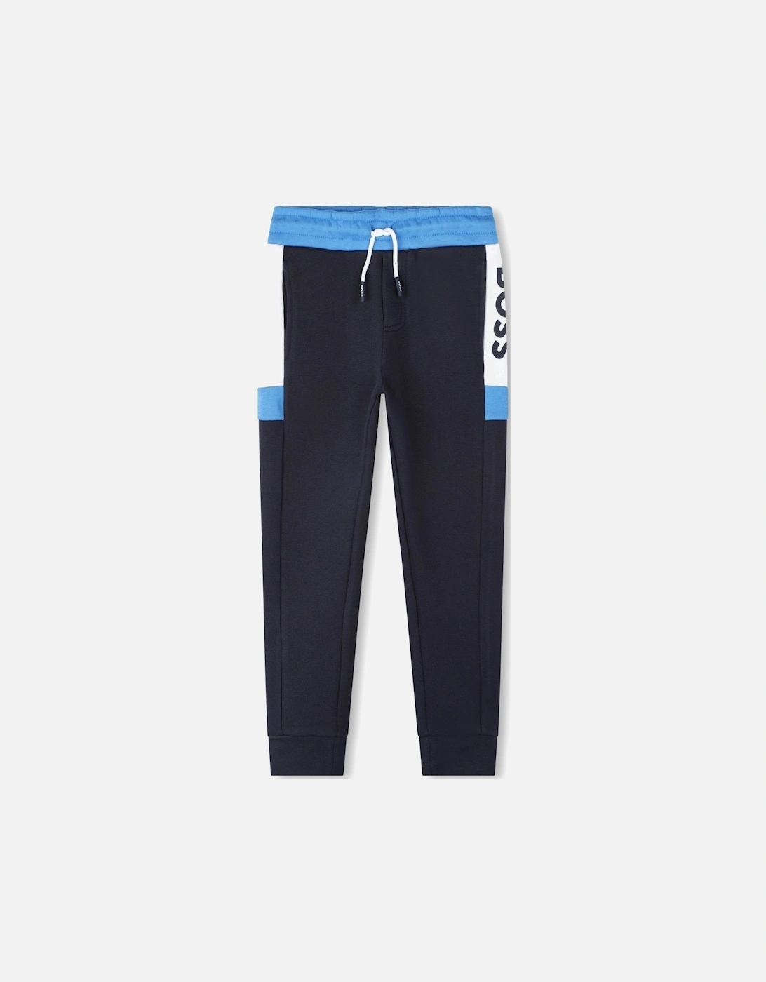 Navy and Blue Logo Joggers, 3 of 2