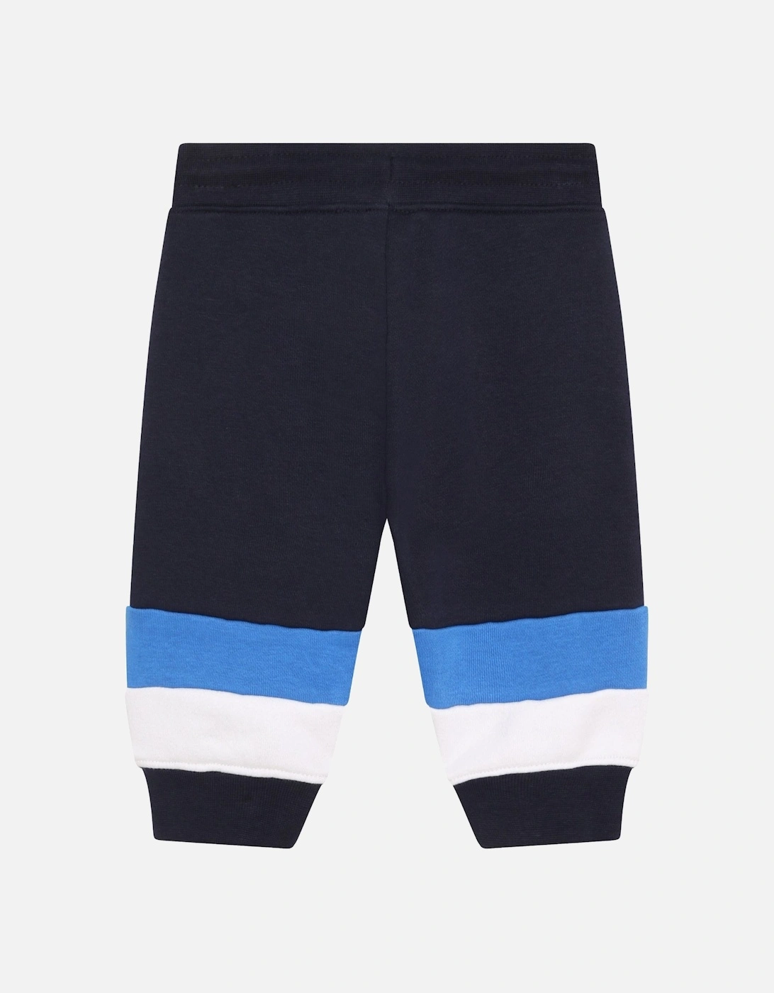 Navy and Blue Logo Joggers