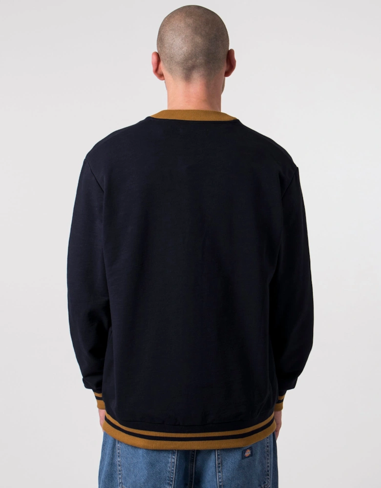 Contrast Detail Cardigan