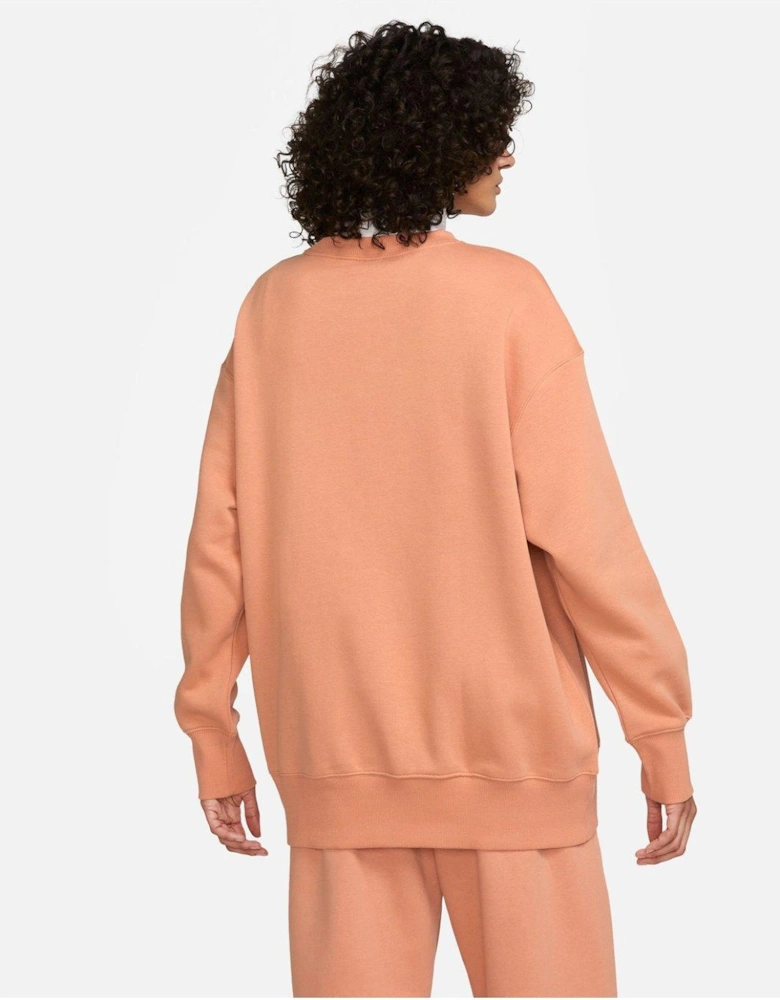 Sportswear Phoenix Fleece Women's Oversized Sweatshirt - Brown