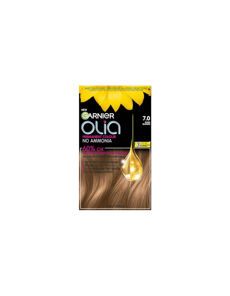 Olia Permanent Hair Dye - 7.0 Dark Blonde