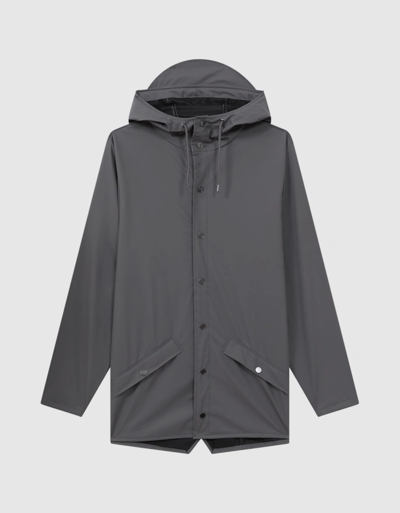 Rains Unisex Hooded Raincoat Jacket
