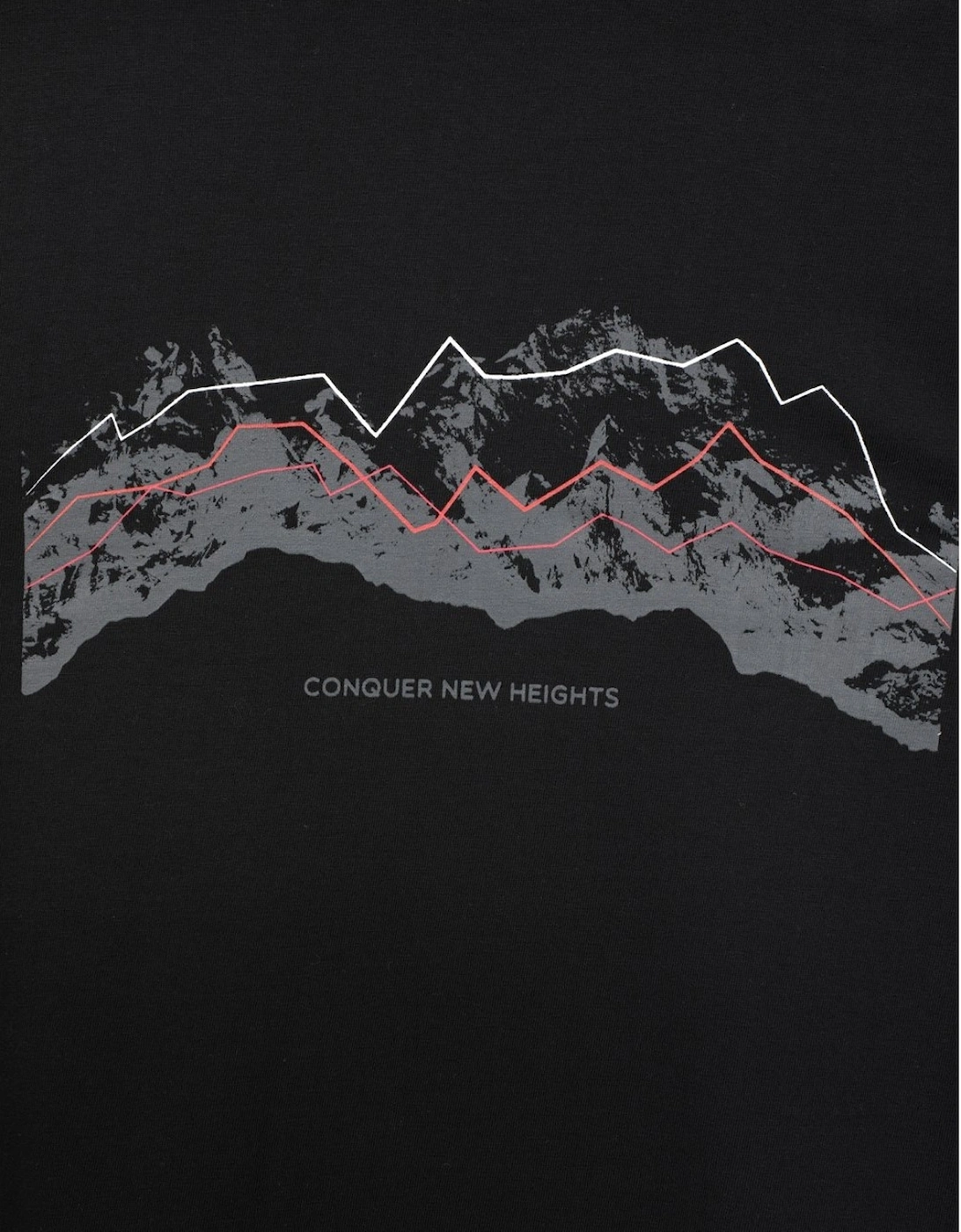 Mens Tech Mountains Organic T-Shirt
