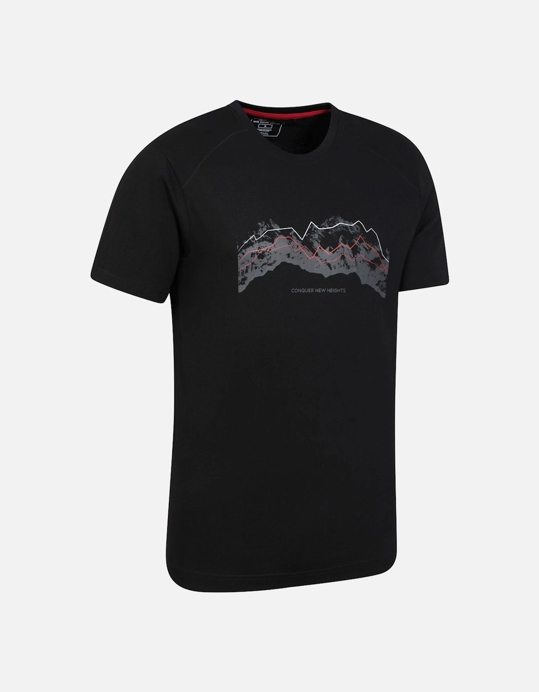 Mens Tech Mountains Organic T-Shirt