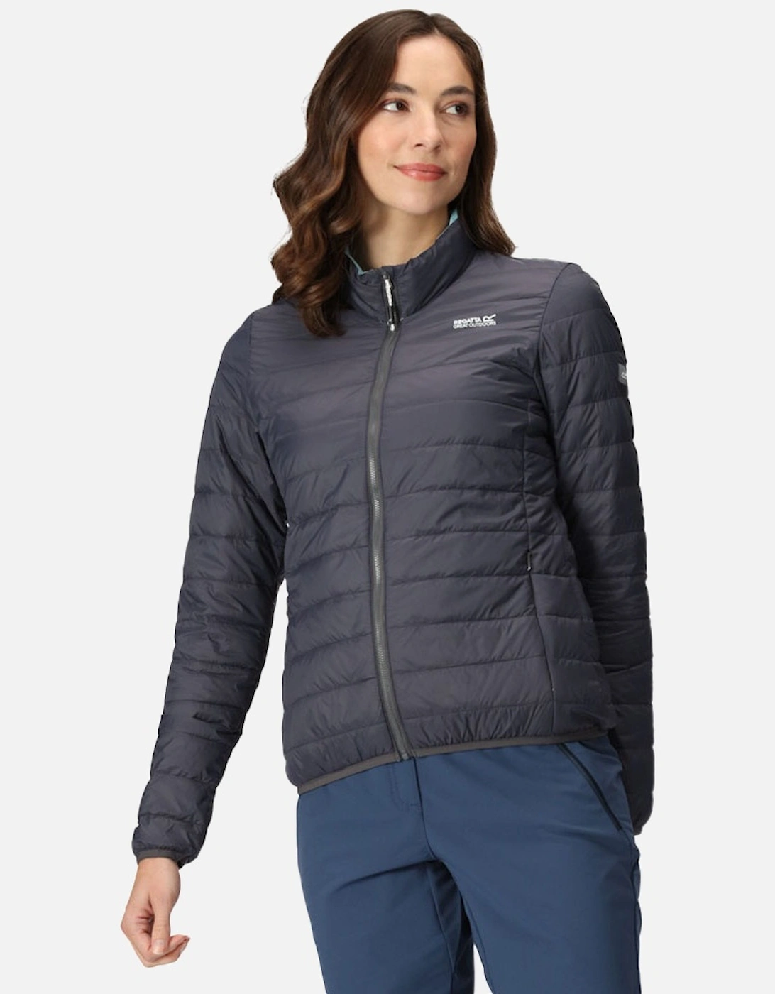 Womens Hillpack Lightweight Durable Insulated Coat, 6 of 5