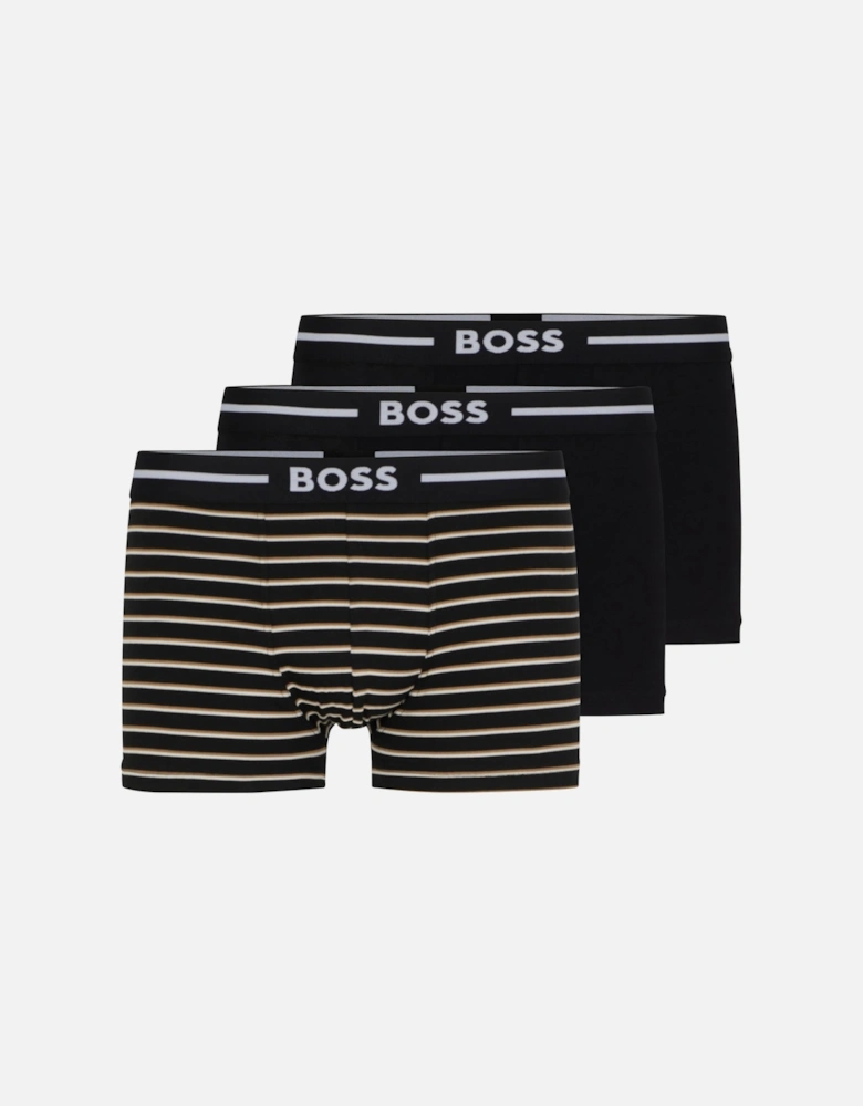 Boss Bold Design 3p Trunk Black/Stripe