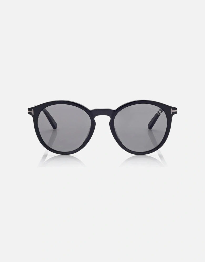 Mens Elton Polarized Sunglasses Black