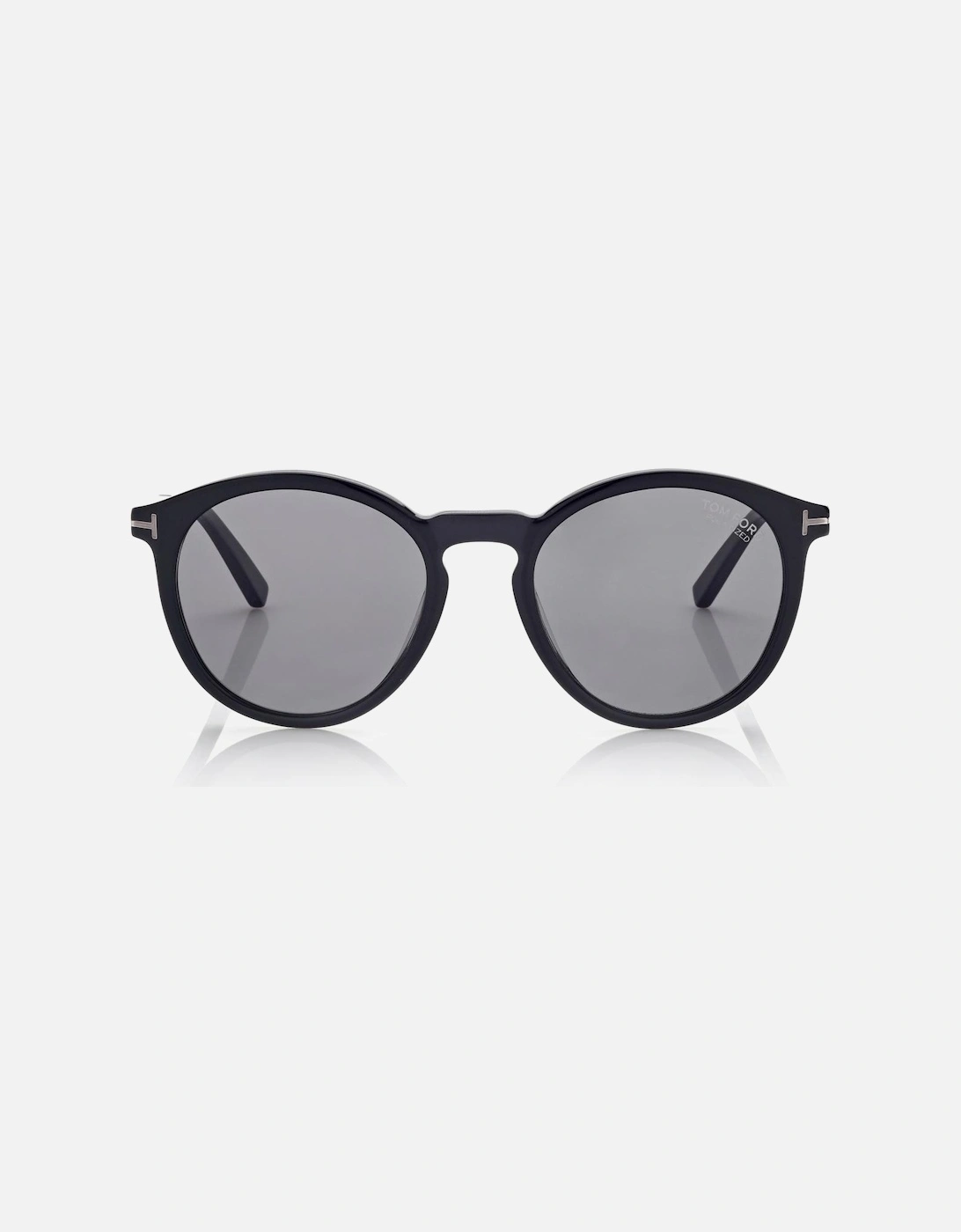 Mens Elton Polarized Sunglasses Black, 4 of 3