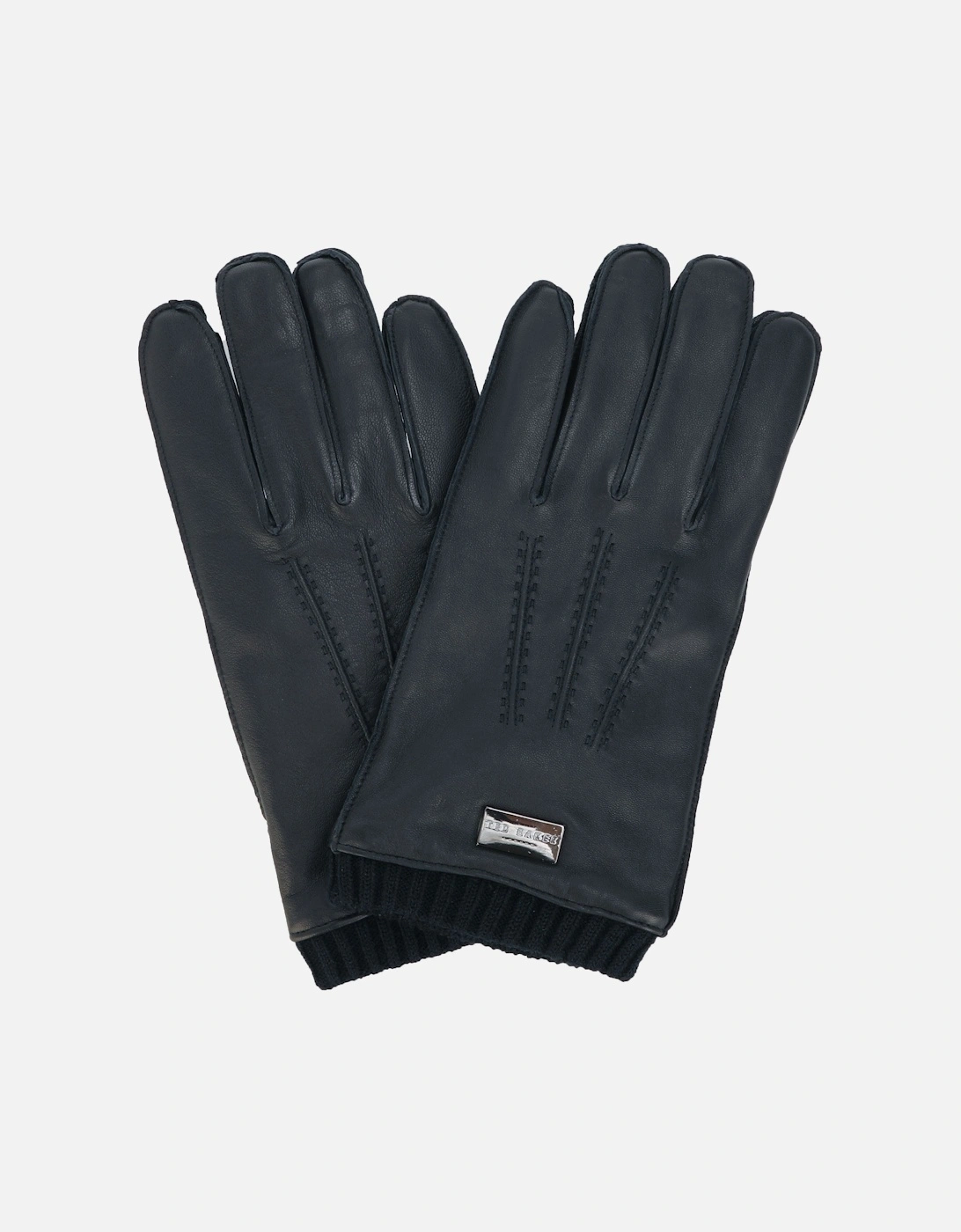 Mens Blockk Leather Gloves, 6 of 5