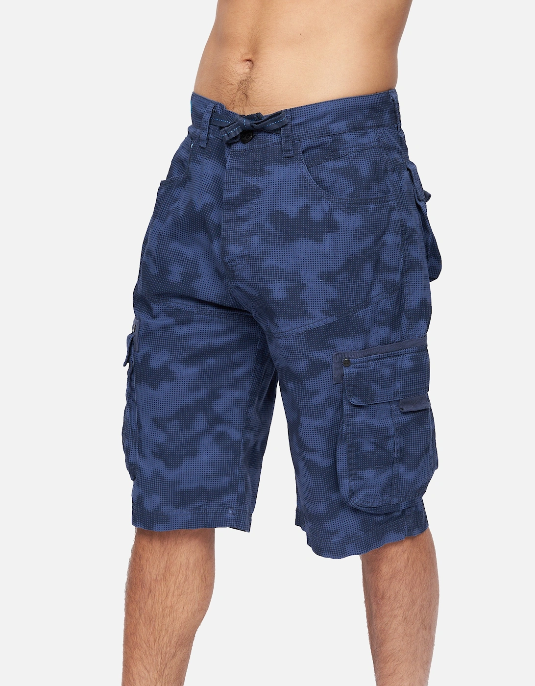 Mens Hanwhere Camo Cargo Shorts, 6 of 5