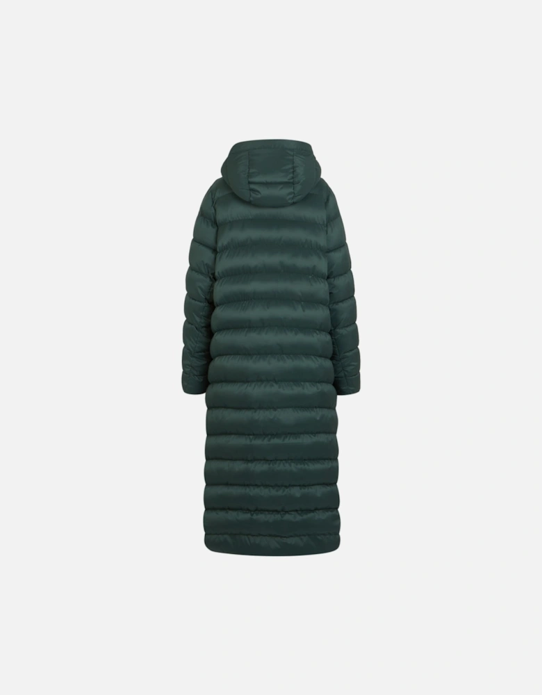 Womens Elender Longline Padded Hooded Jacket Coat