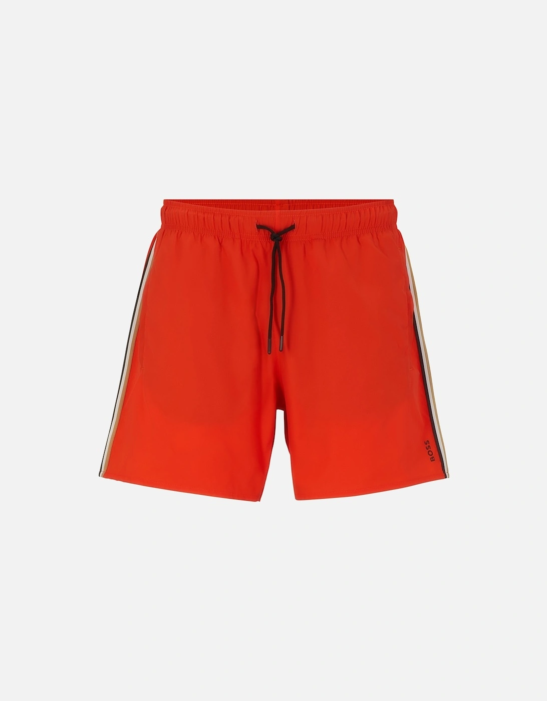 Boss Black Iconic Swim Shorts Bright Orange, 4 of 3