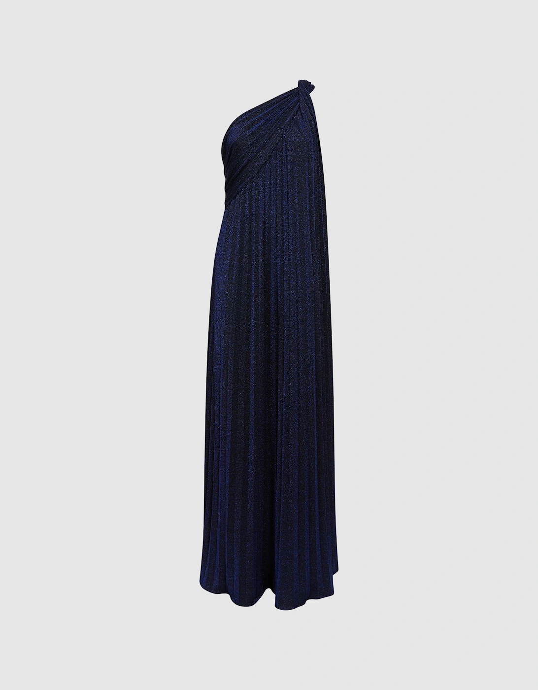 Halston Pleated One-Shoulder Maxi Dress, 2 of 1