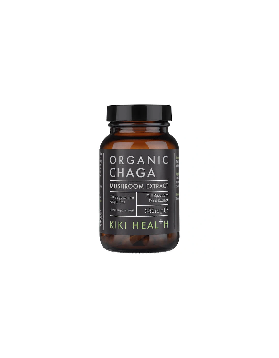 Organic Chaga Extract Mushroom (60 Vegicaps), 2 of 1