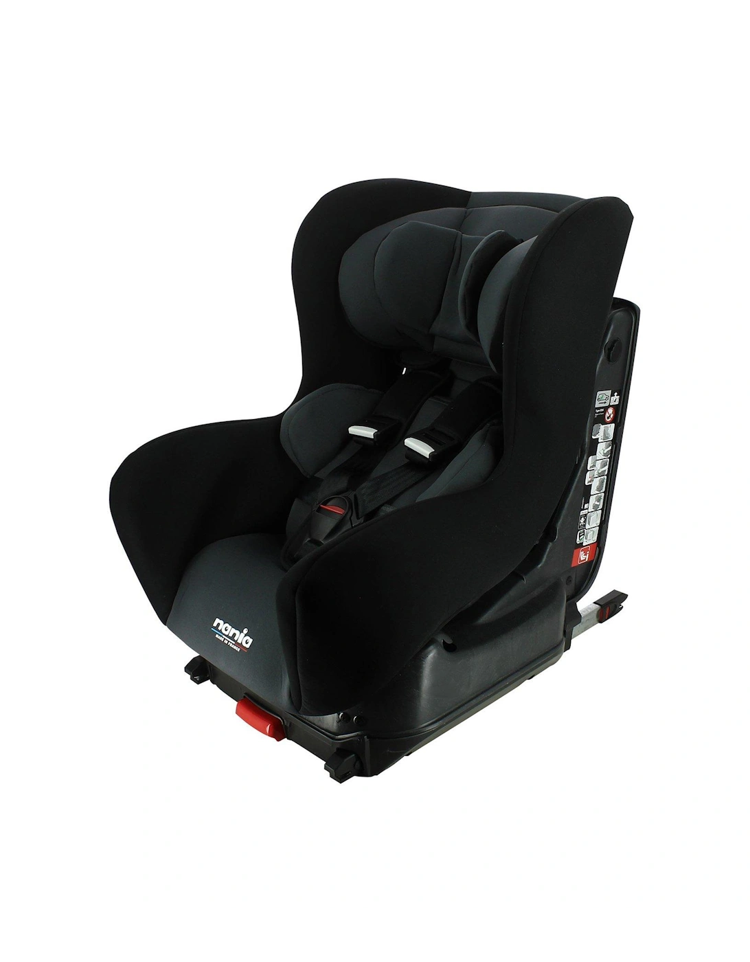 Zena I-Size Isofix Car Seat - Grey - 40-105cm (Birth to 4 years), 2 of 1