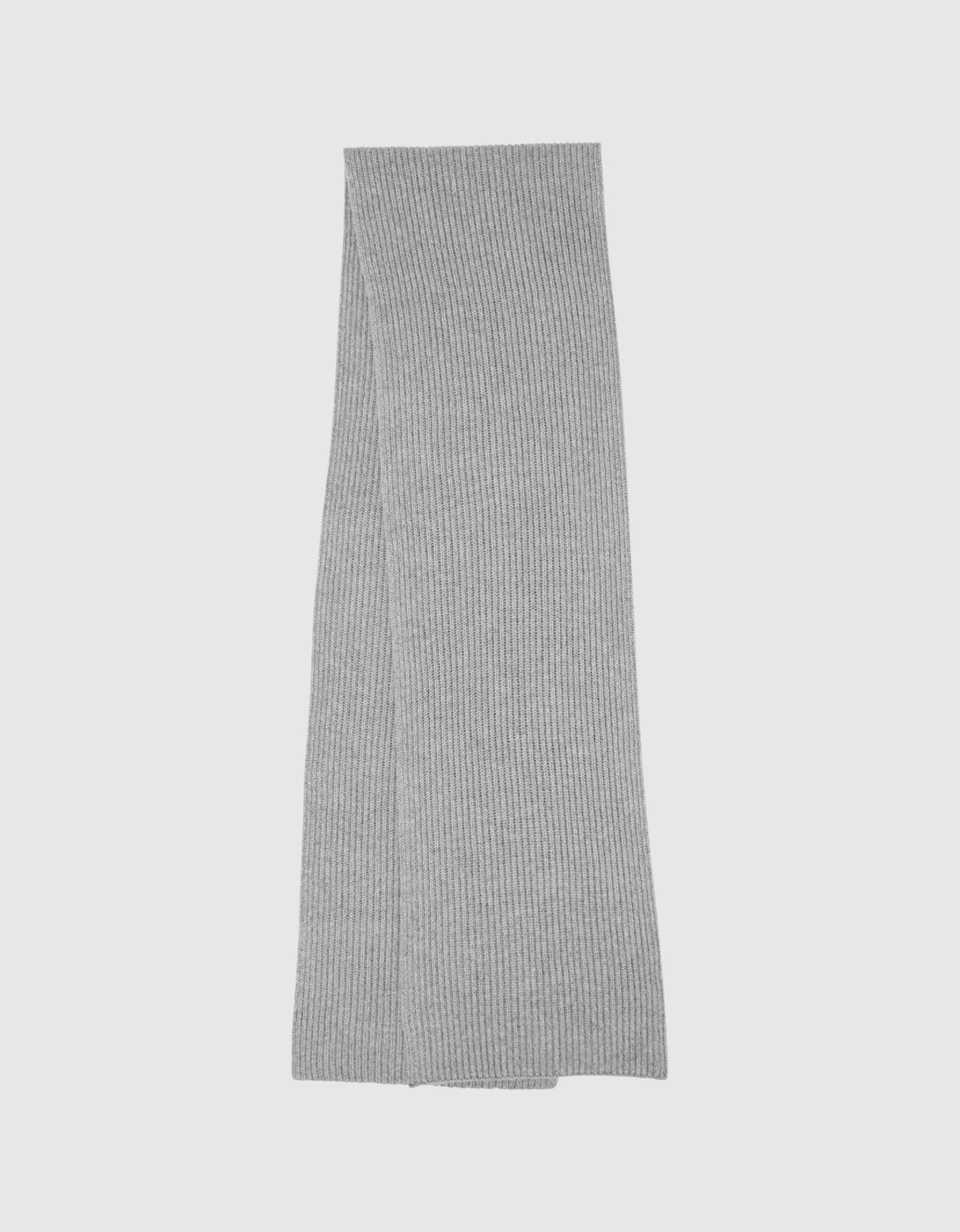 Cashmere Ribbed Scarf, 2 of 1