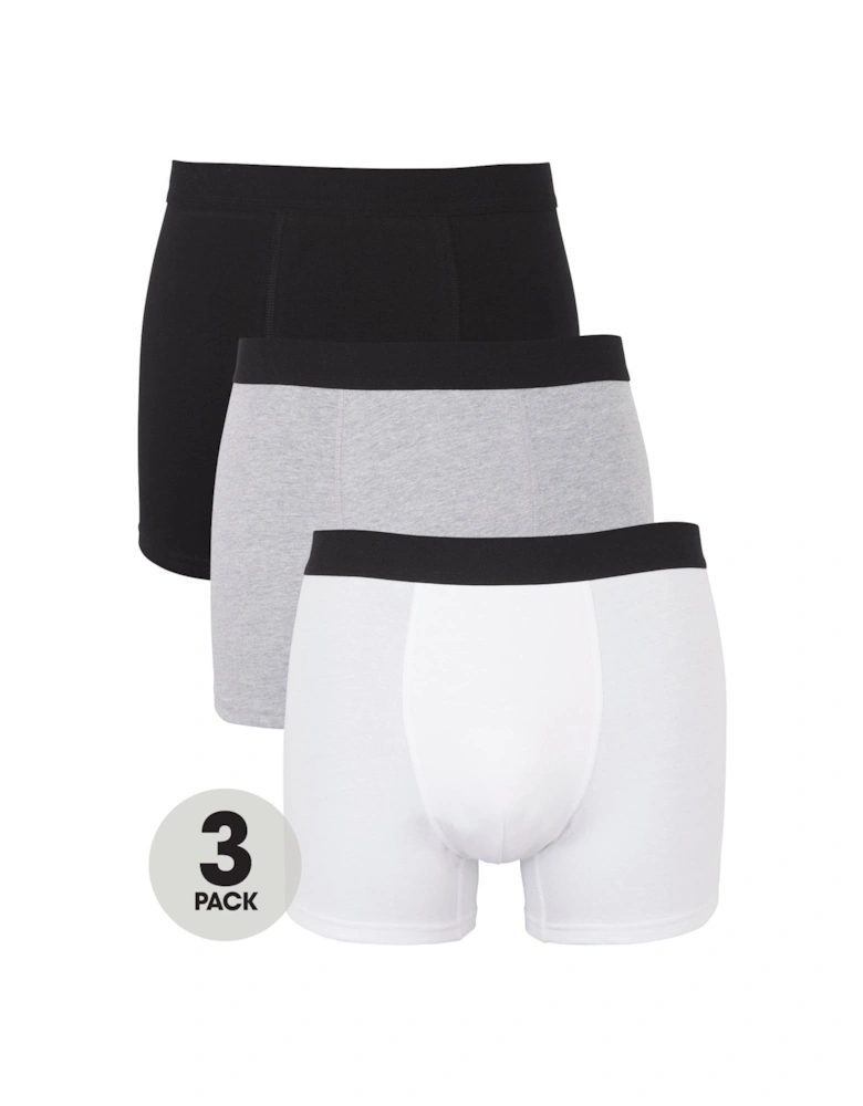 Trunk (3 Pack) - White/Grey/Black