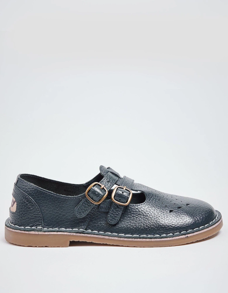 Originals Marley Leather Buckle Mary Janes - Navy