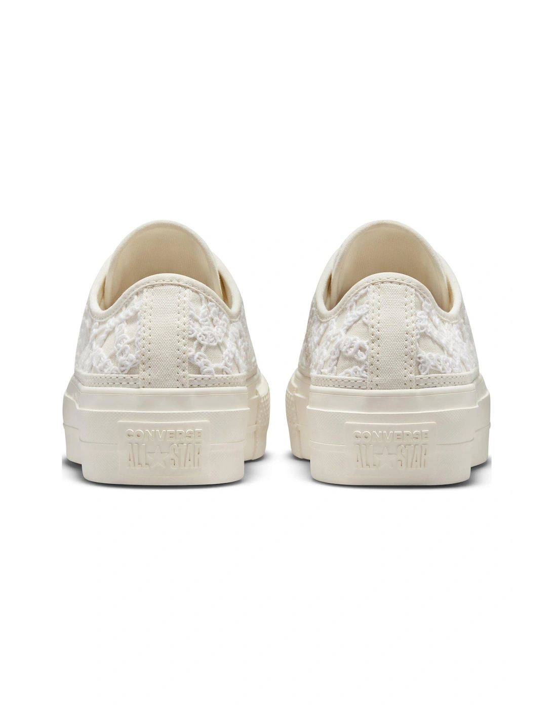 Converse Women's Chuck Taylor All Star Lift Low Trainers - WHITE