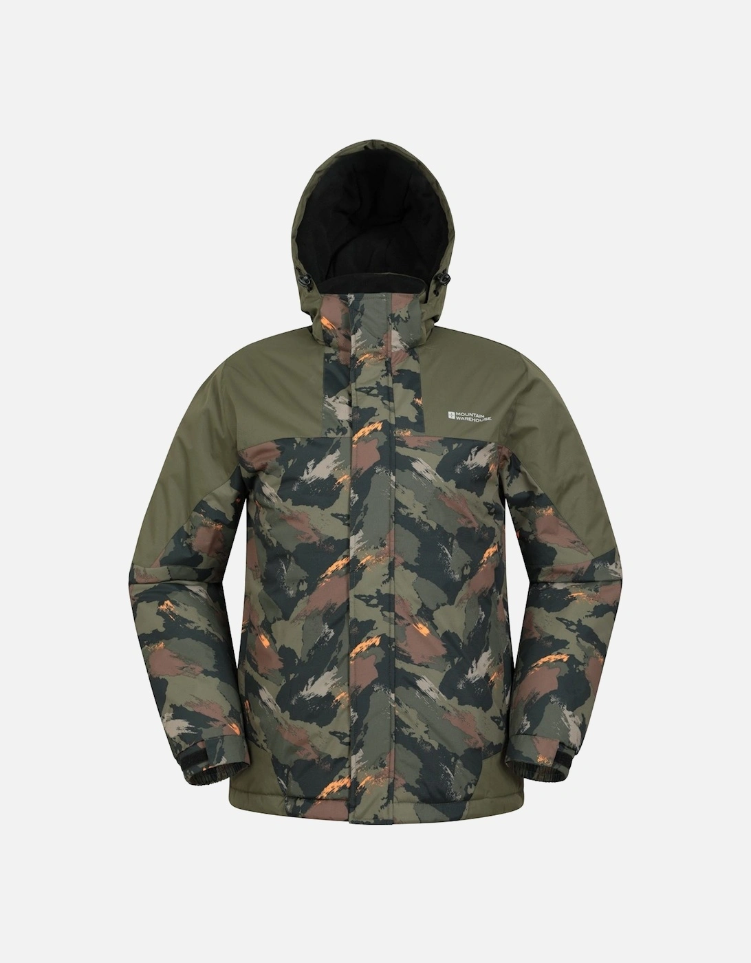 Mens Camo Ski Jacket & Trousers