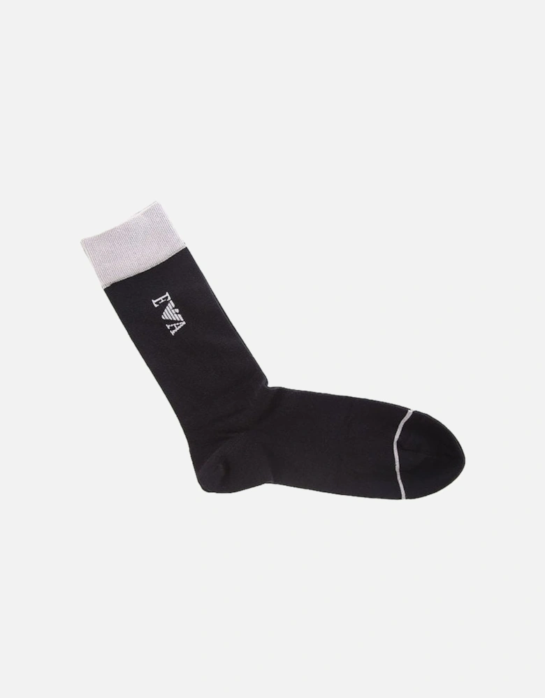 3 Pack Socks Eagle Logo Black Gift Set