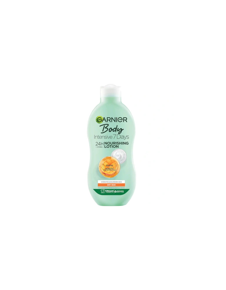 Intensive 7 Days Mango Probiotic Extract Body Lotion Dry Skin 400ml - Garnier