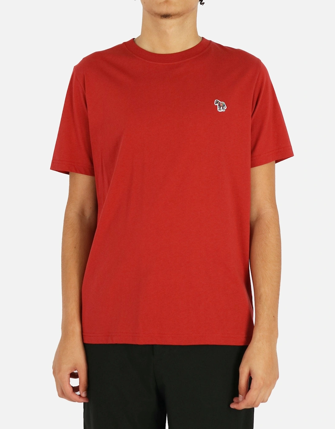 Zebra Badge Red Tee, 5 of 4