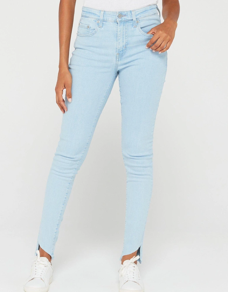 721 High Rise Skinny Jean - Open And Close - Blue
