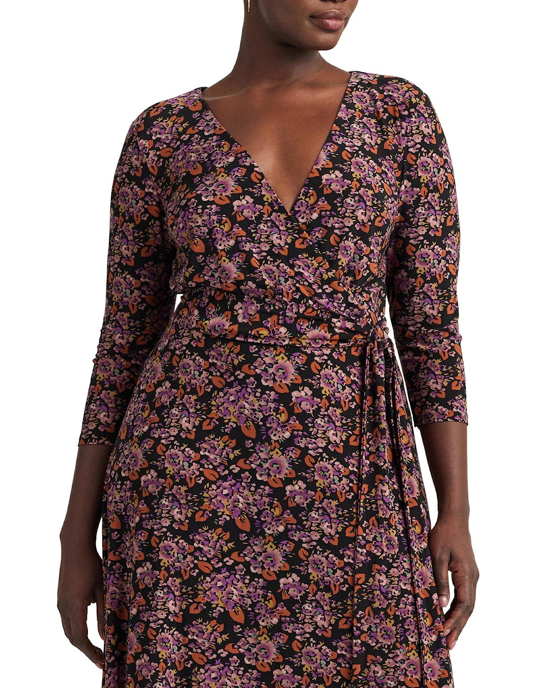 Curve - Carlyna-3/4 Sleeve-Day Dress - Multi, 5 of 4
