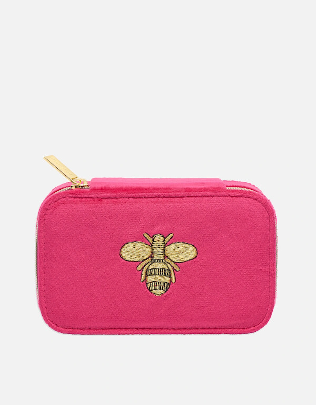 Bee Embroidered Velvet Jewellery Box, 2 of 1