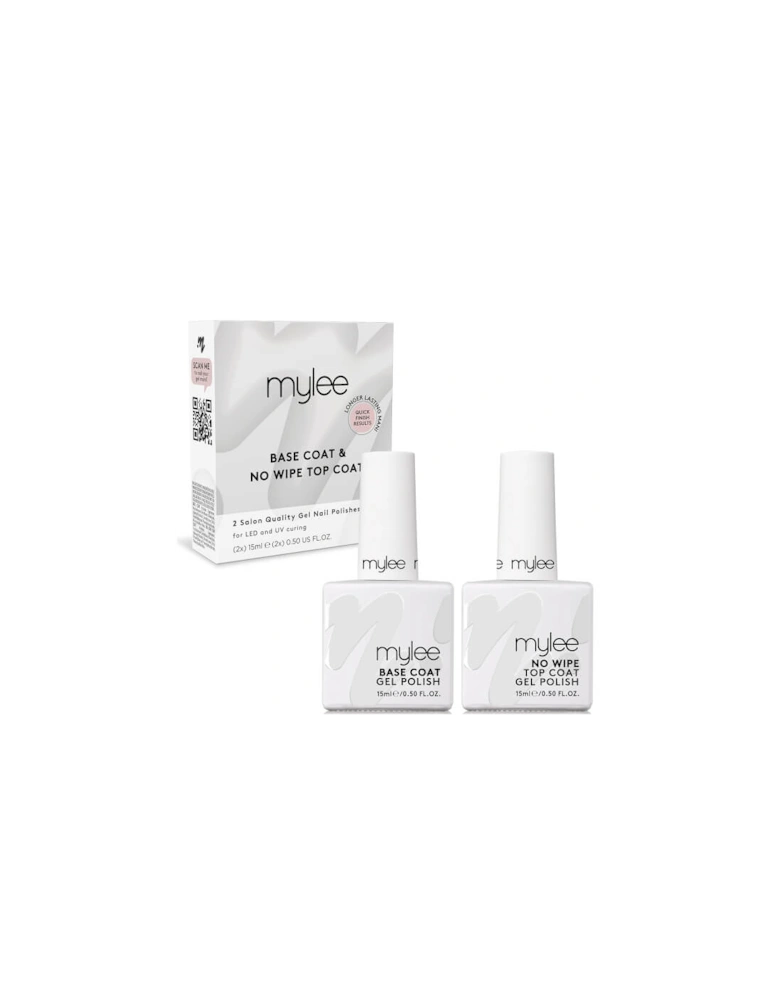 Gel Polish No Wipe Top and Base Coat Duo 2 x 15ml