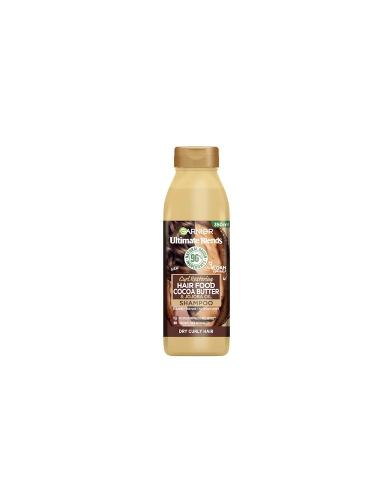 Ultimate Blends Cocoa Butter Shampoo for Dry, Curly Hair 350ml