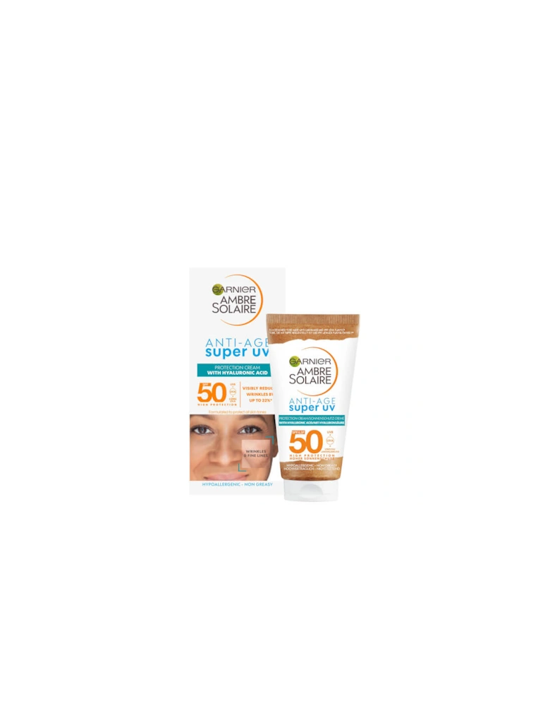Ambre Solaire Anti-Age Super UV Face Protection SPF50 Cream 50ml