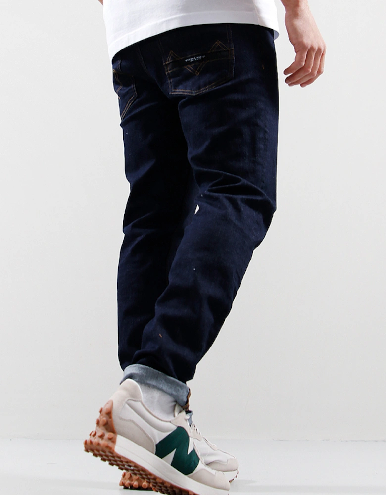 Men's Slim Tapered Denim Jeans