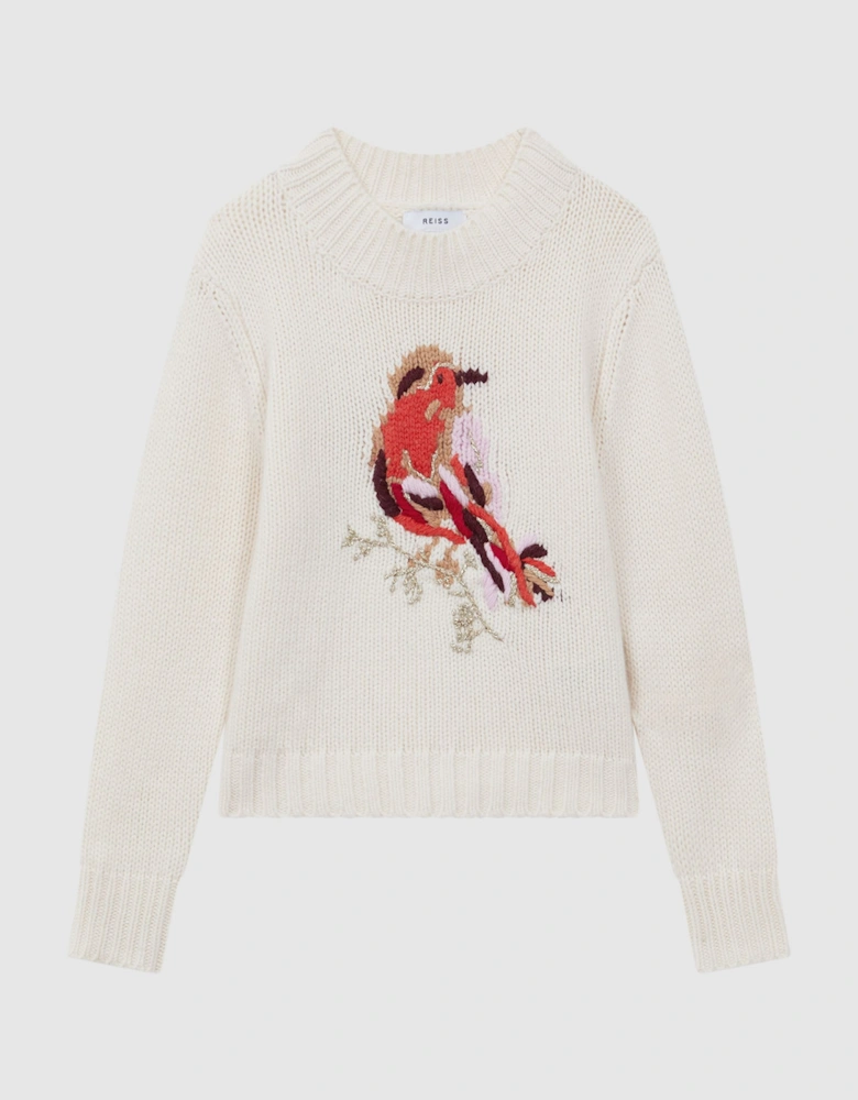 Casual Knitted Robin Jumper