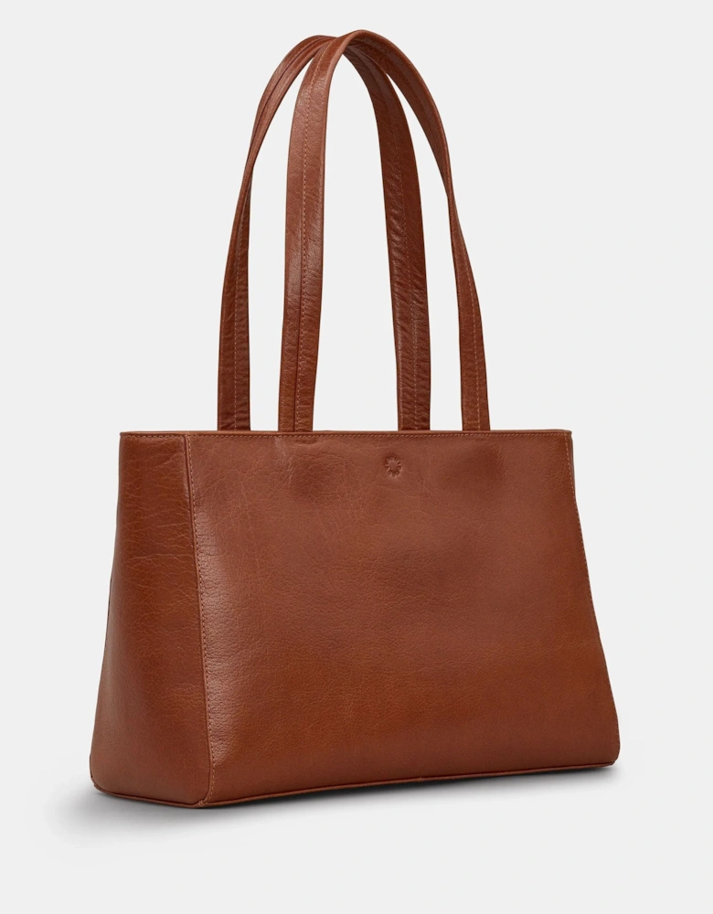 Harrington Leather Shoulder bag in brown