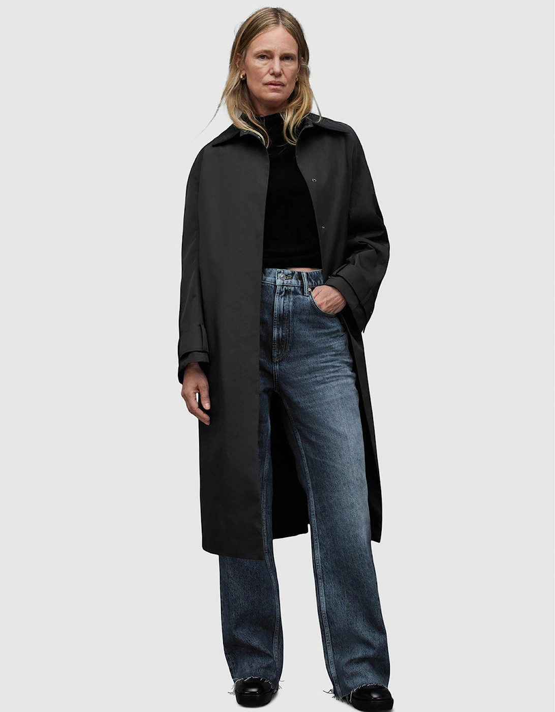 Elltee Toni Trench - Black, 3 of 2